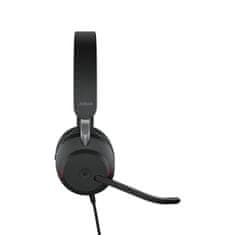 Jabra Evolve2 40 SE/Stereo/USB/Drôt/MS/Čierna