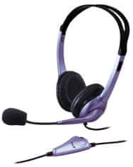 Genius headset - HS-04S (slúchadlá + mikrofón), single jack