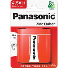 PANASONIC 3R12 1BP 4,5 V Red zn