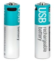 ColorWay nabíjacia batéria AA 2200mAh/USB-C/1.5V/2ks v balení