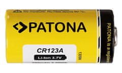PATONA nabíjacia batéria CR123A/16340 700mAh Li-Ion 3,7V