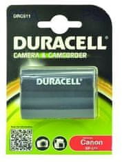 DURACELL Batéria - DRC511 pre Canon DRC511, čierna, 1400 mAh, 7.4 V