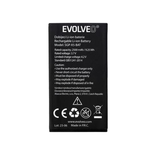 EVOLVEO originálna batéria 2500 mAh pre StrongPhone X5