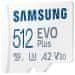 SAMSUNG EVO Plus 2024 MicroSDXC 512GB + SD Adaptér / CL10 UHS-I U3 / A2 / V30