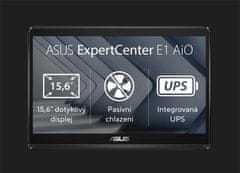 ASUS ExpertCenter E1 AiO N4500/4GB/128GB SSD/15,6" FHD/Touch/2yr Pick up & Return/Bez OS/Čierna