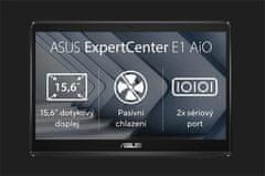 ASUS ExpertCenter E1 AiO N4500/4GB/128GB SSD/15,6" FHD/Touch/2yr Pick up & Return/Bez OS/Čierna