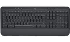 Logitech klávesnica Signature K650/ bezdrôtová/ Bluetooth/ CZ/SK layout/ grafitová