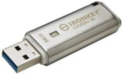 Kingston IronKey Locker+ 50/32GB/USB 3.1/USB-A/Strieborná