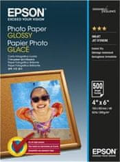 Epson paper 10x15 - 200g/m2 - 500 listov - foto papier glossy