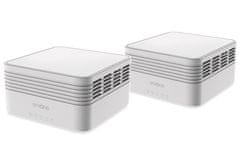 STRONG sada 2 ATRIA Wi-Fi Mesh Home Kit AX3000/ Wi-Fi 802.11a/b/g/n/ac/ax/ 2402 Mbit/s/ 2,4GHz a 5GHz/ 3x LAN/ biely