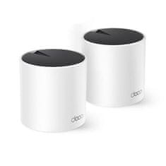 TP-LINK WiFi router Deco X55 (2-pack) WiFi 6, 3x GLAN, 2,4/5GHz AX3000