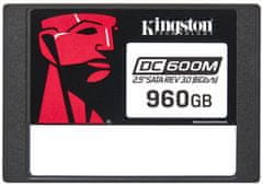 Kingston Data Center DC600 960GB SSD / Enterprise / Interné / 2,5" / SATA III /