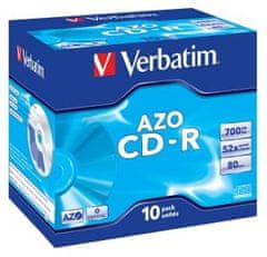 CD-R(10-Pack)Jewel/Crystal/52x/700MB