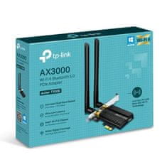 TP-LINK &quot;AXE5400 Tri-Band Wi-Fi 6E Bluetooth PCI Express AdapterSPEED: 2402 Mbps at 6 GHz + 2402 Mbps at 5 GHz + 574 M