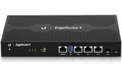 Ubiquiti EdgeRouter 4 - 3x Gbit RJ45 port, 1x SFP port, 4-Core 1GHz CPU, 1GB DDR3 RAM