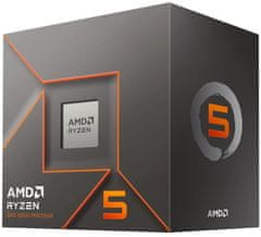 AMD Ryzen 5 8400F / LGA AM5 / max. 4,7 GHz / 6C/12T / 22MB / 65W TDP / bez VGA / BOX vr. chladiče Wraith Stealth