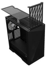 Zalman skriňa Z9 Iceberg black / Middle tower / ATX / 4x140mm fan ARGB / temperované sklo / čierna