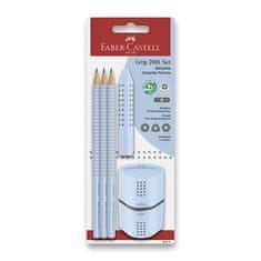 Faber-Castell Grafitová ceruzka Grip 2001 Sky Blue set, 5 ks