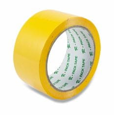 Farebná samolepiaca páska Reas Pack 48 mm × 66 m žltá