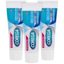 Corega Corega - Original Extra Strong ( 3 x 40 g ) - Extra silný fixační krém pro zubní náhradu 3.0g 