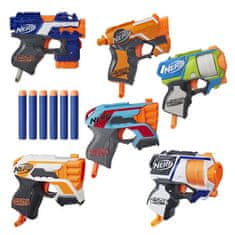 HASBRO Veľká sada Nerf Strike Gun 6 ks pištoľ + penové náboje ZA5181