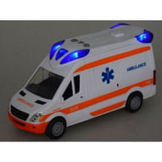 BB-Shop Ambulancia + nosidlá Ambulancia so zvukom ZA3835