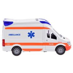 BB-Shop Ambulancia + nosidlá Ambulancia so zvukom ZA3835