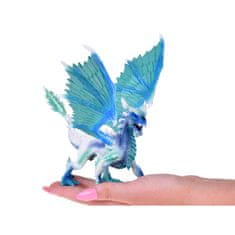 JOKOMISIADA Modro-biela figúrka ľadového draka s pohyblivými krídlami ZA5017