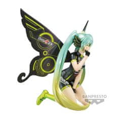 BANPRESTO Hatsune Miku Racing Banpresto Chronicle Team Ukyo Cheering Miku Racing 2017 figure 13cm 