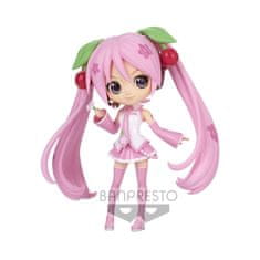 BANPRESTO Hatsune Miku Sakura Miku ver.A Q posket figure 14cm 