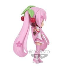 BANPRESTO Hatsune Miku Sakura Miku ver.A Q posket figure 14cm 