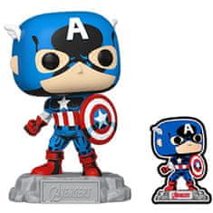 Funko POP figure Marvel Los Vengadores Avengers Captain America Exclusive 