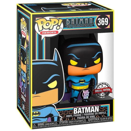 Funko POP figure DC Comics Batman Black Light Exclusive