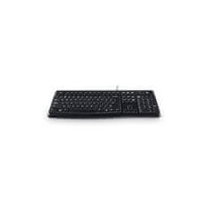 Logitech drôtová klávesnica K120 - EMEA - CZ layout - čierna