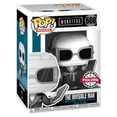 Funko POP figure Universal Monsters Invisible Man Black and White Exclusive 