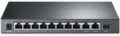 TP-LINK TL-SL1311MP Switch 8xLAN 2xGLAN uplink 1xSFP PoE+ 124W