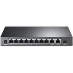 TP-LINK TL-SL1311MP Switch 8xLAN 2xGLAN uplink 1xSFP PoE+ 124W