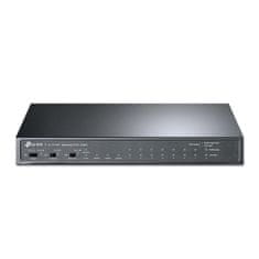 TP-LINK TL-SL1311MP Switch 8xLAN 2xGLAN uplink 1xSFP PoE+ 124W