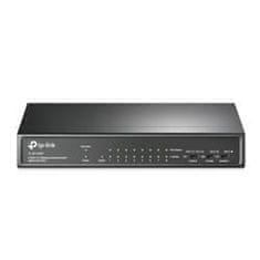 TP-LINK 9-Port 10/100 Mbps Desktop Switch with 8-Port PoE+, 8× 10/100 Mbps PoE+ Ports, 1× 10/100 Mbps Non-PoE Ports, 802.3at/af