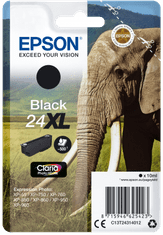 Epson Singlepack Black 24XL Claria Photo HD Ink