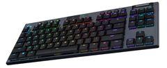 Logitech G915 TKL Tenkeyless LIGHTSPEED Wireless RGB Mechanical Gaming Keyboard - CARBON - US INT' L - INTNL