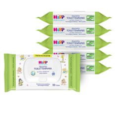 HiPP 6x Babysanft Vlhčený toaletný papier ULTRA SENSITIVE, 50 ks