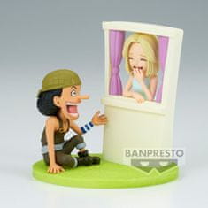 BANPRESTO One Piece Usopp & Kaya Log Stories figure 7cm 