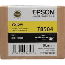 Epson Singlepack Photo Yellow T850400 UltraChrome HD ink 80ml