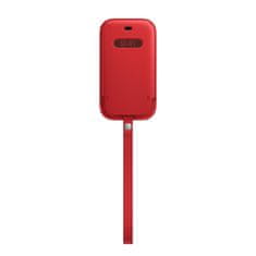 Apple iPhone 12 mini Leather Sleeve wth MagSafe RED