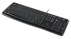 Logitech K120/Drôtová USB/SK-SK layout/Čierna