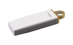 Kingston DataTraveler Exodia/128GB/USB 3.2/USB-A/Biela