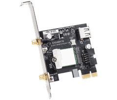 GIGABYTE GC-WB1733D-I, WiFi 802.11ac, Bluetooth 5, PCIe, Dual Band, 1734 Mbps