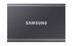 SAMSUNG externý SSD 2TB T7 USB 3.2 Gen2 (prenosová rýchlosť až 1050MB/s) sivá