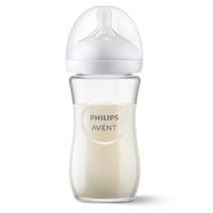 Philips Avent Fľaša Natural Response sklenená 240 ml, 1m+